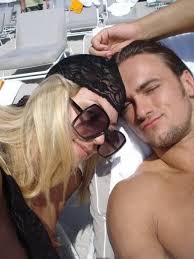 Taryn Terrell and Drew Galloway