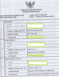 Hal yang perlu diperhatikan dalam penilaian prestasi kerja. Contoh Format Daftar Nominatif Penilaian Kerja Pns Beserta Cara Pengisiannya Info Pendidikan Terbaru