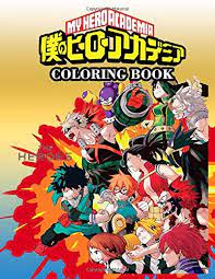 Free coloring pages, coloring book, printable coloring pages. My Hero Academia Coloring Book Contains Over 50 Detailed Coloring Pages From Popular Anime My Hero Academia Anime Hero No Boku Academia Coloring Pages Amazon De Wiesner Luise Fremdsprachige Bucher