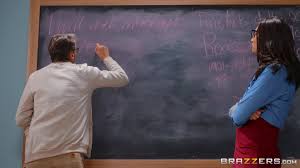 Bella Rollands perfect pussy is pummeled in her classroom