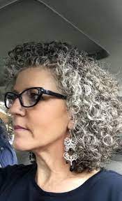 Salt And Pepper Gray Hair Grey Hair Silver Hair White Hair Granny Hair No Dye Dye Free Natural High Silver White Hair Natural Gray Hair Short Curly Hair