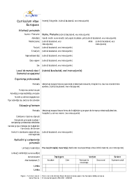 4 profesii ale viitorului ce valoare are angajatul in cadrul companiei In Romana Model Cv Europass Necompletat Download Curriculum Vitae Makes Me Want To Do It Again