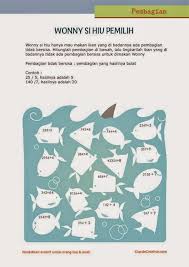 Belajar Anak Cari Angka Pembagian Belajar Anak Ikan