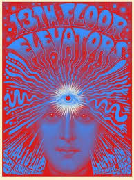 13th Floor Elevators 50th Anniversary Levitation Festival Austin Texas 10th May 2015 Psychedelic Poster Poster Art Psychedelic Art