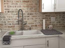 With millions of unique furniture, décor, and housewares options, we'll help you find the perfect solution for your style and your home. Kitchen Backsplash Using German Schmear Finish Thin Brick Veneer Farmhouse Kitchen Tampa By Skinnybrik Reclaimed Thin Brick Veneer Products Houzz