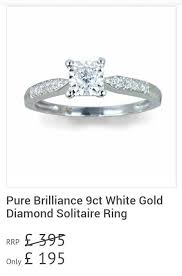Stunning White Gold Ring From Warren James White Gold Rings Gorgeous Jewelry Diamond Solitaire Rings