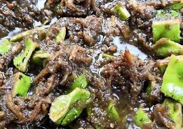Resipi Sambal Tempoyak Hijau Ikan Bilis Petai Oleh Muzieyanie Cookpad