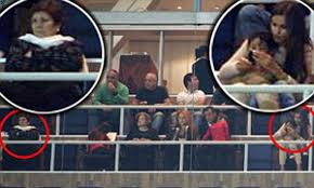 The identity of cristiano ronaldo jr.'s mother has been the topic of major controversy, as well as rumors, since cristiano ronaldo shared with the world on july 3, 2010 the shocking news that has become a father. Irina Shayk Avoids Cristiano Ronaldo S Mother By Sitting Far Away From Her During Football Game Daily Mail Online