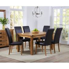 Stoke Dining Set With 6 Chairs Furniture Dining Table Light Oak Dining Table Oak Dining Table