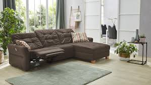 Ecksofa Firenze Wohnlandschaft Antik Braun Funktion Mit Motor Und Usb Wohnen Ecksofa Sofa