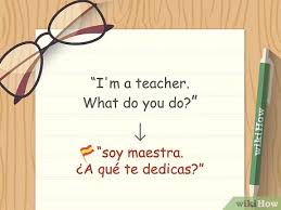 Check spelling or type a new query. How To Introduce Yourself In Spanish 11 Steps With Pictures