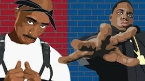 WWE 2K23 Tupac Vs Biggie Smalls United States Championship Last Man  Standing Dream Match