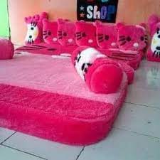 Anda juga bisa pesan nama pada karpet karakter seperti gambar diatas. Karpet Fullset Bulu Rasfur Surpet Kasur Karpet Motif Body Hello Kitty Full Inoac 12cm Shopee Indonesia
