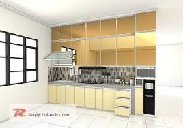 Keungulan kitchen set bahan aluminium. Kitchen Set Aluminium 100 Full Aluminium Model Premium Luxury