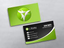 Get the look you want without the hassle. It Works Business Card 10 It Works Printing Business Cards Free Business Cards