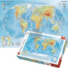 Tras resolver cada puzzle, obtendremos una puntuación basada en la rapidez con la que lo hemos resuelto y en el número de fallos que hemos tenido en el proceso. Trefl 1000 Piece Jigsaw Puzzle Physical Map Of The World 5900511104639 Ebay
