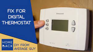 You should see a switch for the blower, which allows for either automatic or manual operation. Digital Thermostat Not Working Honeywell Thermostat Troubleshooting Youtube