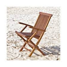 Lot de 2 fauteuils pliants de jardin en bois. Fauteuil Pliant Bois