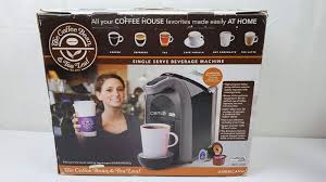 Shop for coffee bean single serve coffee maker at bed bath & beyond. Cbtl The Coffee Bean Tea Leaf Single Serve Beverage Machine Box Damage New Estatesales Org