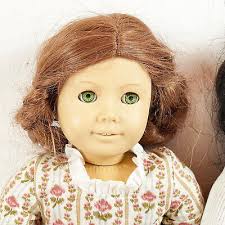 Vintage American Girl Doll Pleasant Company Felicity Addy Black Hair  Brunette