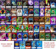 Entire Classic Yugi Deck 55 Full Art Oricas Custom Yu Gi Oh Cards Cool Pokemon Wallpapers Cards Yugioh