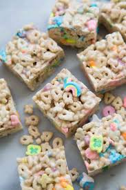 Lucky Charms Marshmallow Treats The Little Epicurean Recipe Marshmallow Treats Recipe Marshmallow Treats Rice Krispie Treats Original Recipe