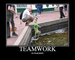 17 Funny Inspirational Team Quotes Brian Quote You can spend hours reading business books and browsing blogs about teamwork, but then sometimes one little quote just seems to say more than an entire book ever could.