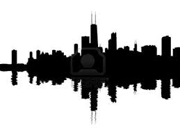 Chicago Skyline Reflected With Ripples Illustration Chicago Skyline Tattoo Chicago Skyline Art Chicago Skyline New users enjoy 60% off. chicago skyline tattoo