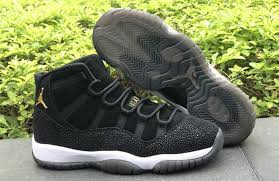 Air Jordan 11 Prm Heiress Black Stingray Black Metallic Gold White Air Jordans Jordan 11 Air Jordan Shoes
