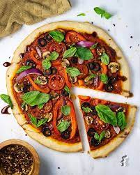 Veggie Pizza Recipe Vegan Pizza Food Plantbased Recipes