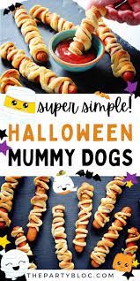 Halloween Mummy Hot Dogs Recipe Mummy Hot Dogs Recipe Mummy Hot Dogs Halloween Food For Party