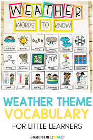 Weather Activities For Kids Teaching Special Thinkers Weather Activities For Kids Printable Lesson Plans Lesson Plans