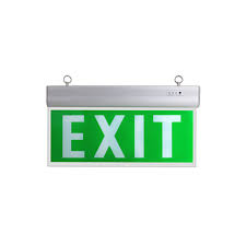 Rechargeable Led Exit Sign Lights Fire Alarm Emergency Light Buy Exit Light Led Exit Sign Emergency Exit Signs Product On Alibaba Com