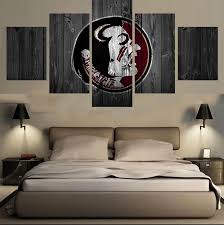 Florida State Seminoles College Football Modern Home Wall Decor Painting Canvas Art We Have 2 Options F Living Room Canvas College Wall Decor Canvas Wall Decor
