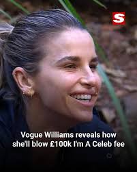 She has already started flashing the cash.