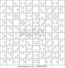 These puzzle piece samples are in pdf and document format. Jigsaw Puzzle Blank Vector Photo Free Trial Bigstock