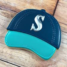 Angie Nelson On Instagram I Can T Get Enough Of This Cutter Who Else Wants Baseball Hat Cookies Hat Cookies Sugar Cookies Decorated Baseball Hats