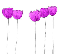 Shop for purple flower wall art from the world's greatest living artists. Purple Flowers Drawing By J Ripley Fagence