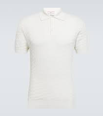 007 Burnham silk-blend polo sweater in beige - Orlebar Brown | Mytheresa