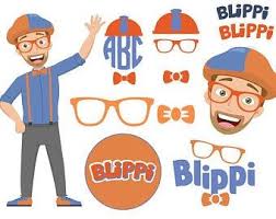 Blippi Inspired Birthday Banner Blippi Party Banner Blippi Etsy Birthday Banner Clip Art Party Banner