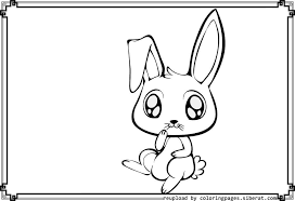 To download our free coloring pages, click on the bunny page you'like to color. Cute Baby Bunny Coloring Pages Coloring Home