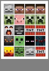 Pin By Lindsay Baillie On Birthday Minecraft Cupcakes Minecraft Cupcake Toppers Minecraft Party Printables