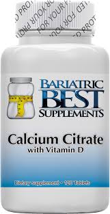 Perhaps protecting against calcium and vitamin d supplementation in osteoporosis. Amazon Com Calcium Citrate With Vitamin D3 By Bariatric Best Supplements 120 Pack Supplement For Bariatric Patients High Solubility And Fast Absorption Made In Usa 600mg Bariatric Calcium Citrate Formula Health