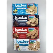 The name loacker has become an internationally famous brand sold in more than 80 countries and easily. Loacker Napolitaner Wafer 45g Shopee Malaysia