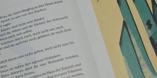 Aber lasst raum zwischen euch. Von Den Kindern Khalil Gibran Berufung Mami
