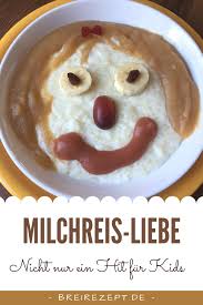 Milchreis Fur Das Baby Rezept Milchreis Lebensmittel Essen Rezepte