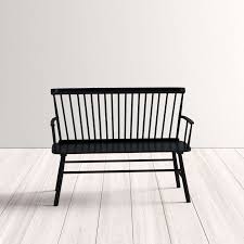 Black Bench With Back Carnany Lower Solid Wood Bench Solid Wood Benches Wood Bench Solid Wood Dining Chairs