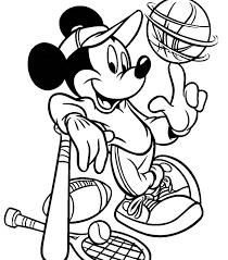 If you buy from a link, we. Sports Coloring Pages To Print Sports Coloring Pages Mickey Mouse Coloring Pages Disney Coloring Pages