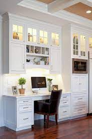 Boston Small Kitchen Desk Ideas With Traditional Bulletin Boards Home Office And Open Shelves Kitchen Built Ins Kitchen Office Nook Kitchen Desk Areas
