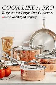 Lagostina Martellata Tri Ply Copper 10 Pc Cookware Set Reviews Cookware Sets Macy S Cookware Set Lagostina Kitchen Measurements